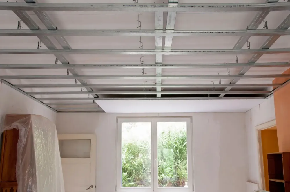 pose faux plafond